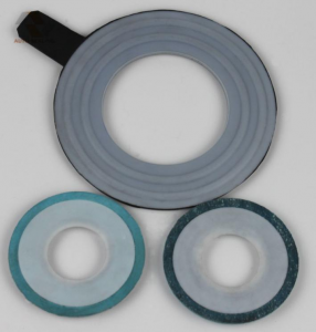 Coated non-metallic gasket
