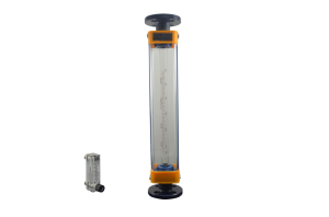 Glass tube rotameter